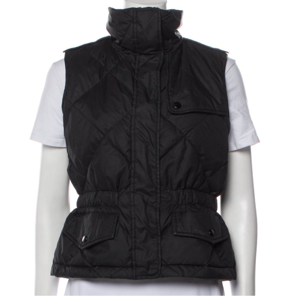 Burberry Black Quilted Vest
